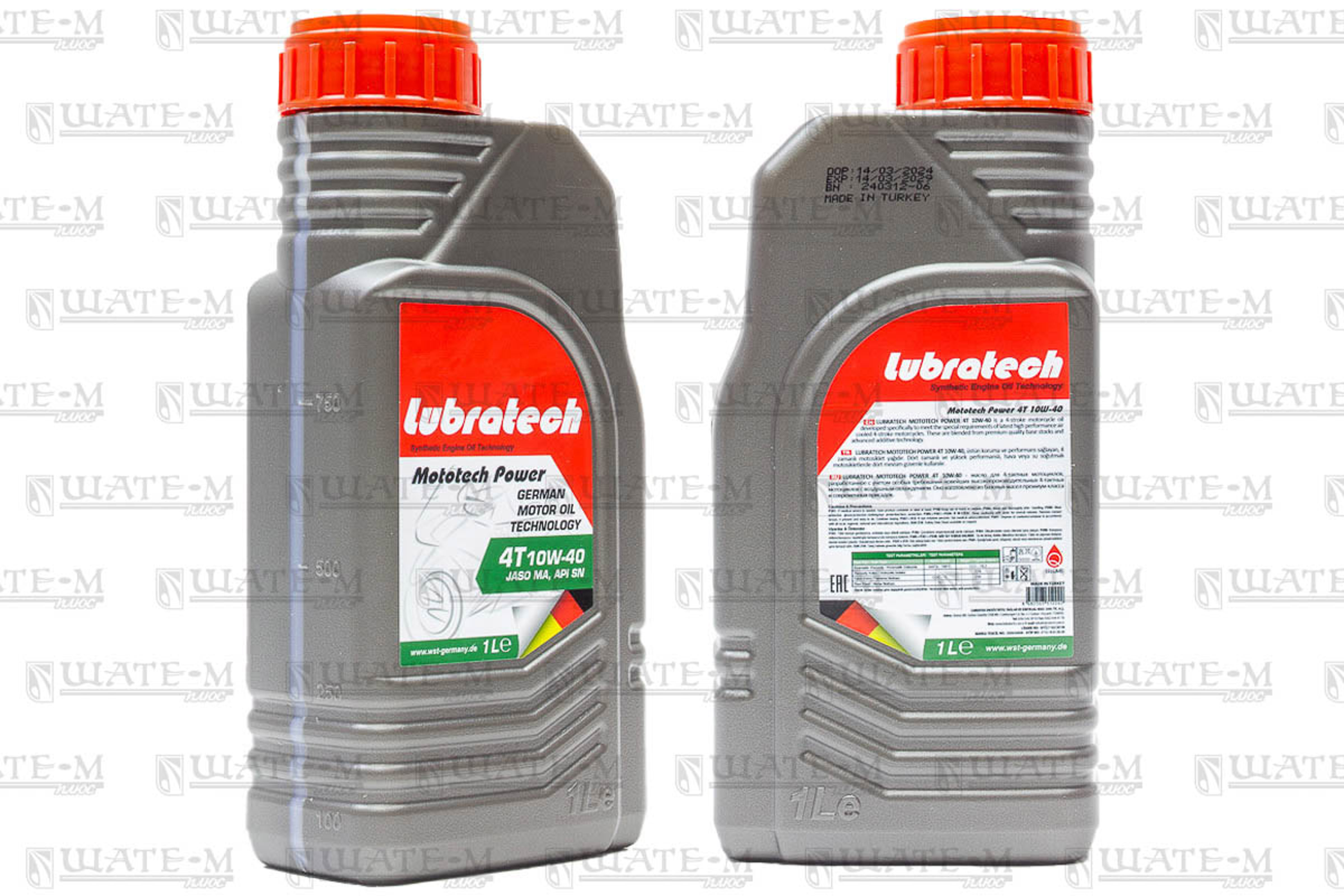 LUBRATECH LUBRATECH10W40MOTOTECHPOWER4T1