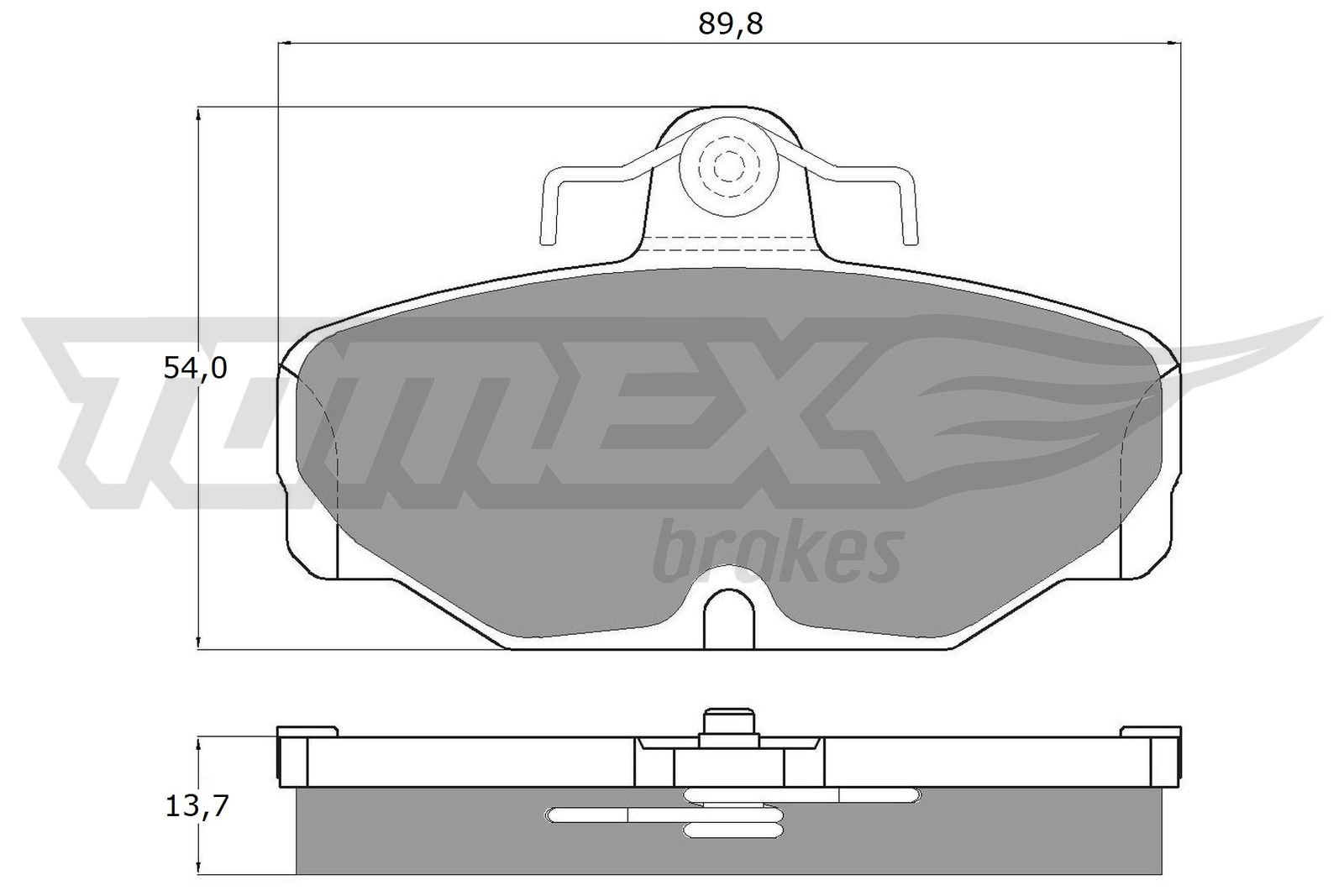 TOMEX BRAKES TX1067